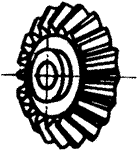 齒輪基本術語錐齒輪、準雙曲面齒輪及其齒輪副