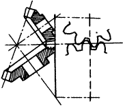 齒輪基本術語錐齒輪、準雙曲面齒輪及其齒輪副